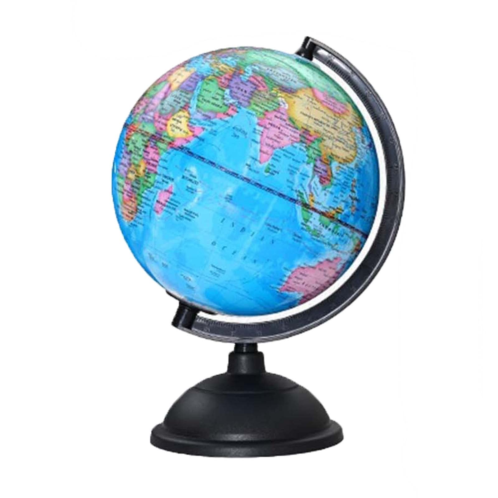 世界地球儀　360度回転ワールド地理的地図 世界地球儀マップ360°回転世界地球地図地理教育おもちゃホーム
