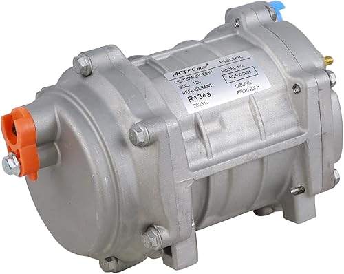 Miniatura 3 de Compresor eléctrico automotriz universal del aire acondicionado de la CA 12V con el panel de control externo, compresor auto para R134a