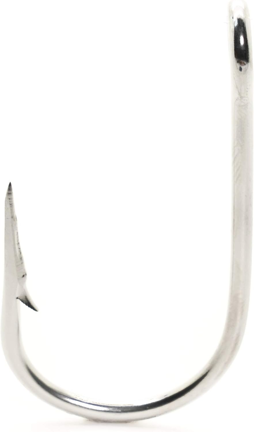 Mustad Salmon Siwash 3X Strong Hollow Point Open Ring Hook (100 Pack)