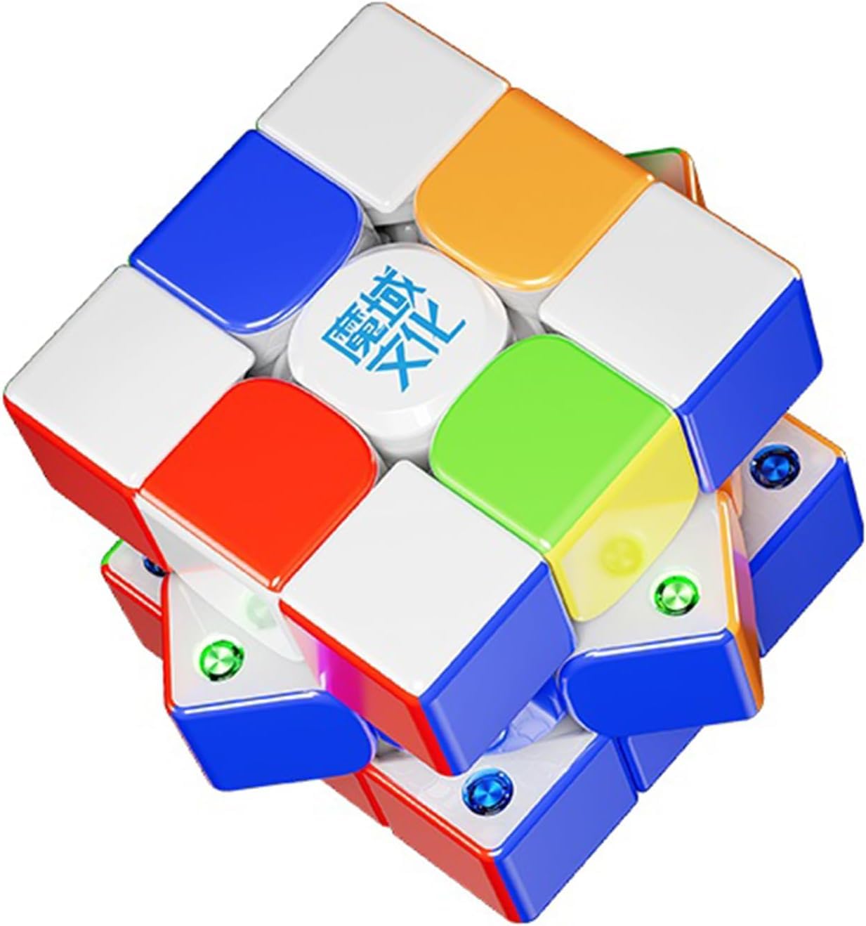 GAREGEAR MoYu Weilong V11 3X3 Magnetic Speed Cube (8M Ball-Core UV)