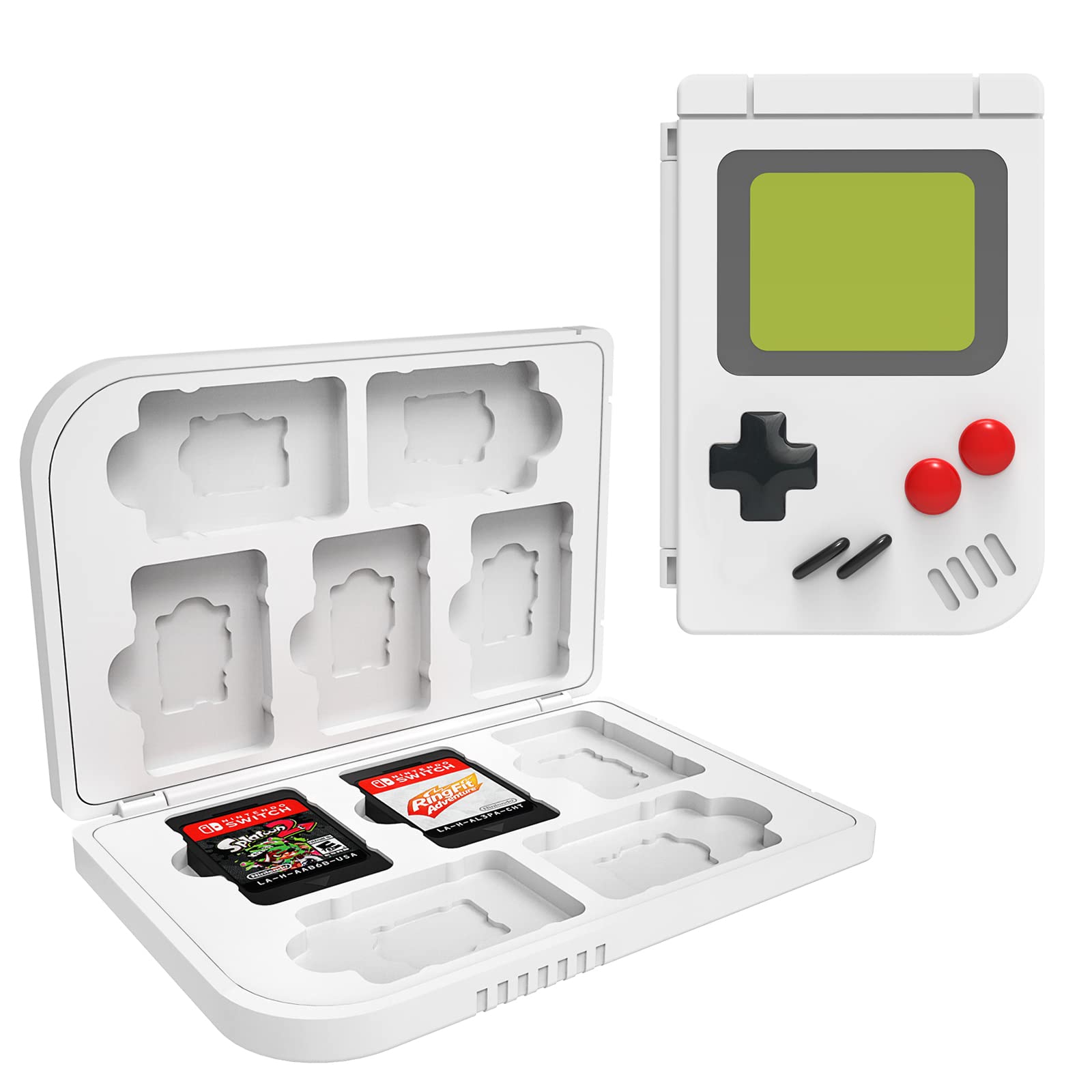 20 in 1 Nintendo Switch Game Card Storage Box, Portable Magnetic