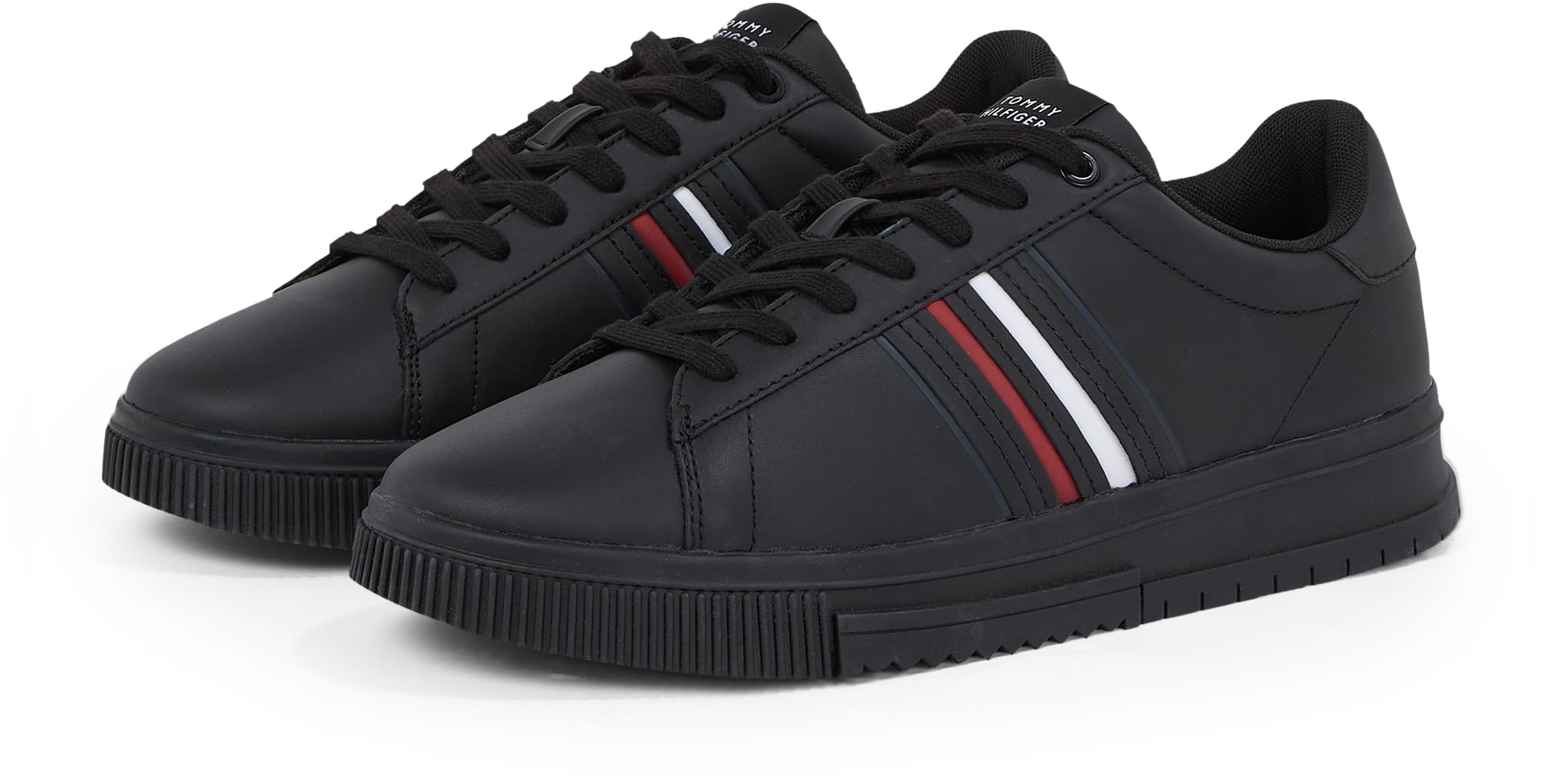 Tommy Hilfiger Sneaker con Suela Cupsole Hombre Modern Stripes con Logotipo