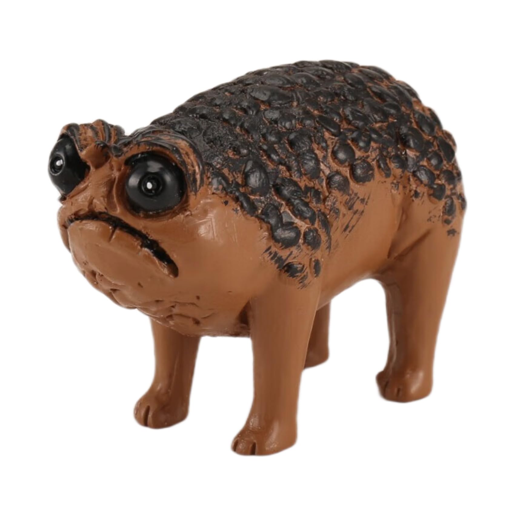detee Grumpy Frog Toad Statue Ugly Angry Outdoor Garden Yard Frog Decor Statue Fun Novelty Home Frog Decor Sculpture Easy to Use