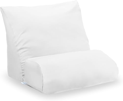 Contour Funda de almohada con tapa, color blanco, estándar (20 pulgadas de ancho) Contour Funda de almohada con tapa, color blanco, estándar (20 pulgadas de ancho)