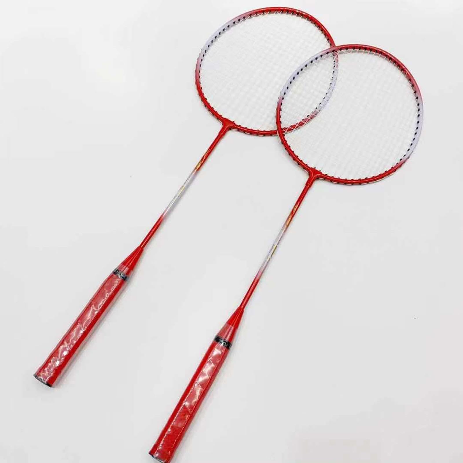 Raquetas de Bádminton 665 mm con Bolsa, Set para Principiantes