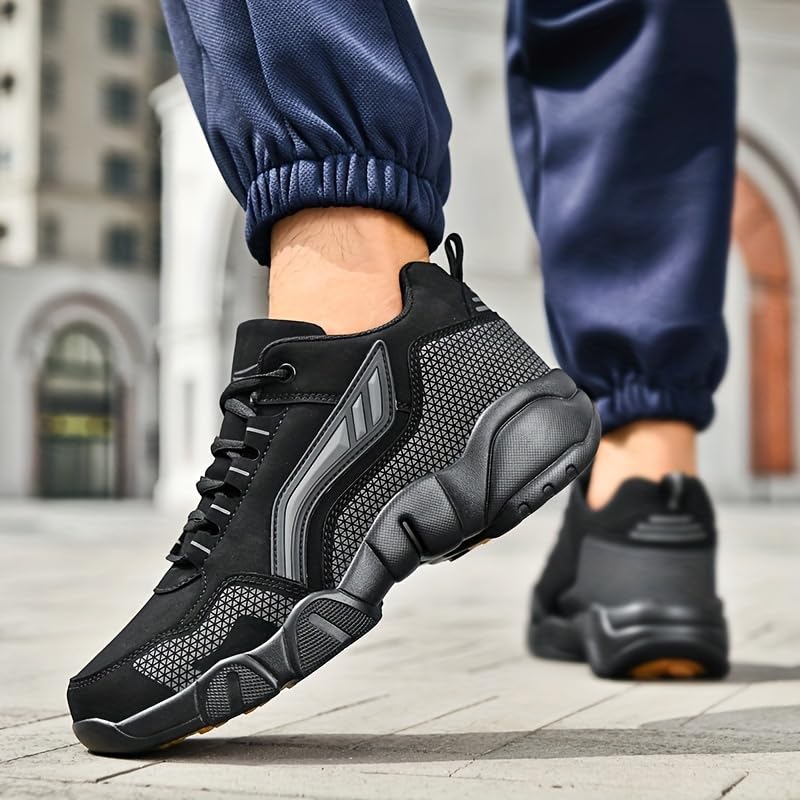 Men's Casual Sports Shoes, with Anti-Slip Rubber Sole, Low-top lace-up Design, Comfortable Basketball Shoes2
