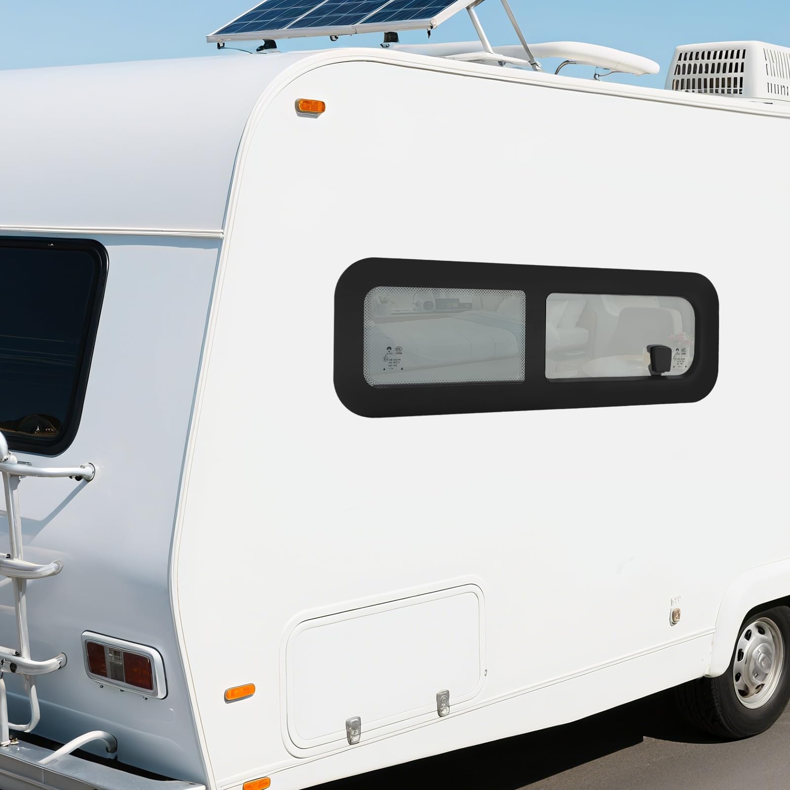 Finestra per camper per per camper, finestra scorrevole orizzontale per camper 800 x 270 mm