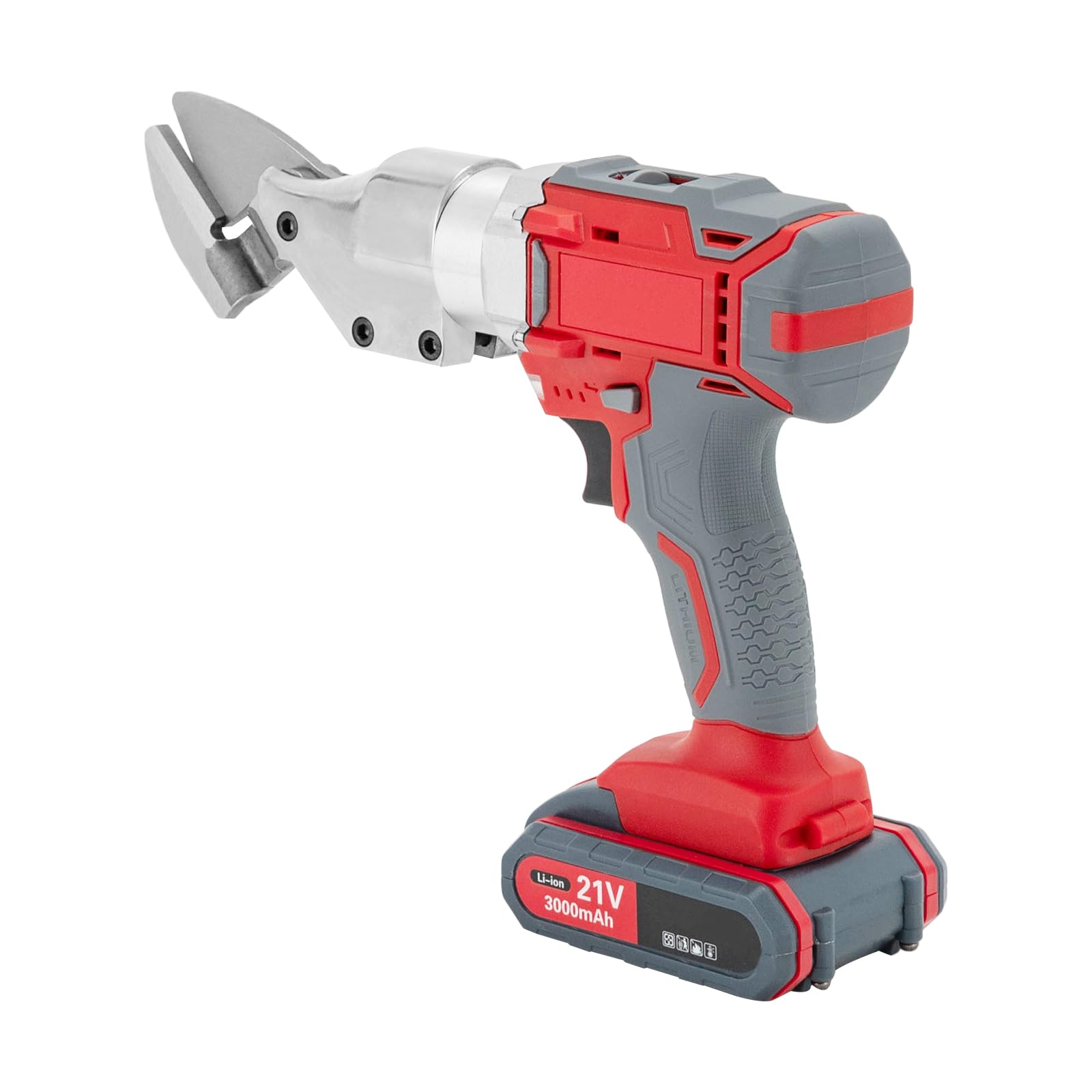 21V Electric Metal Shears, Speed Swivel Head Electric Metal Cutter Shear, Cordless Metal Shears for Cutting Sheet Iron