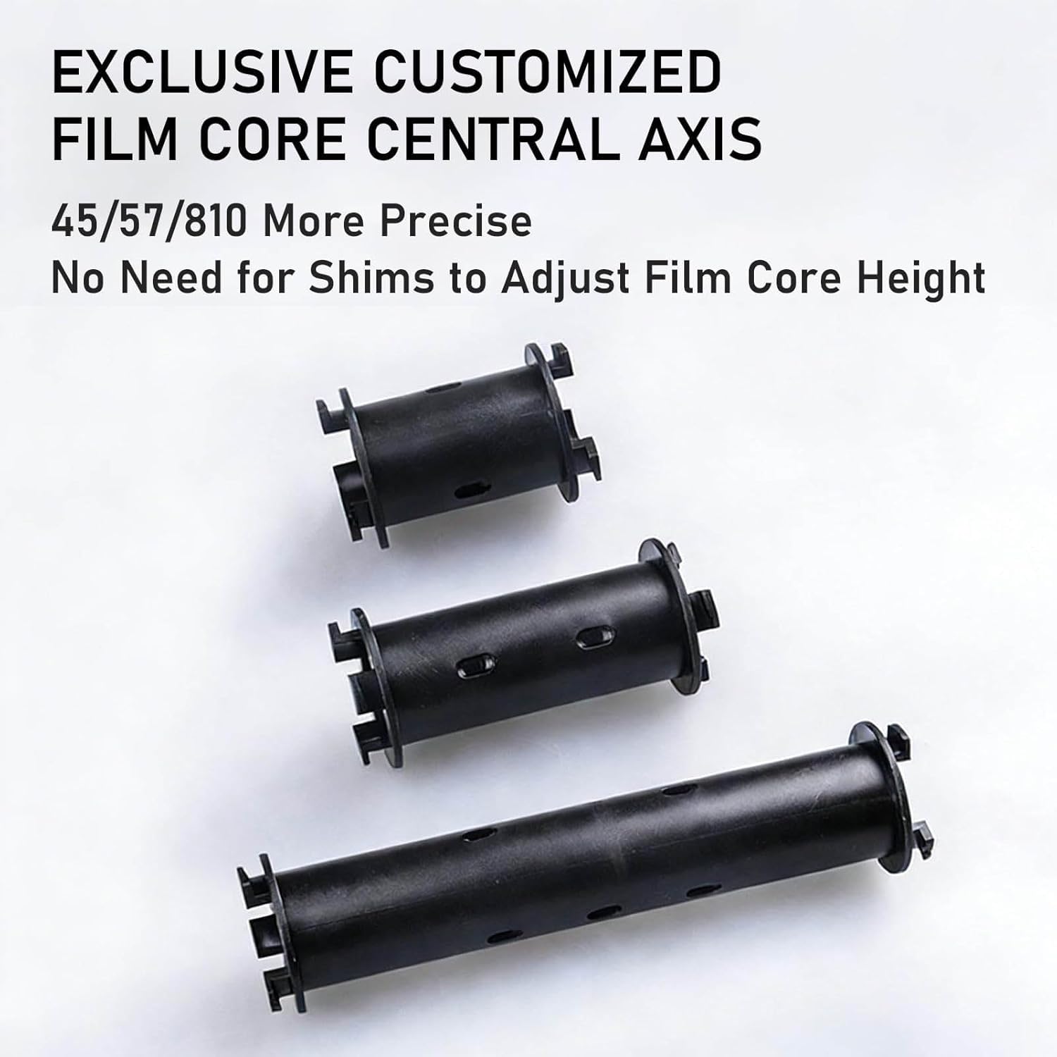 Multi Format Filmhalter, Wiederverwendbare Spiralrolle für Darkroom Kamera Verarbeitung, Sichere Filmfixierung, Einfache Montage Kit