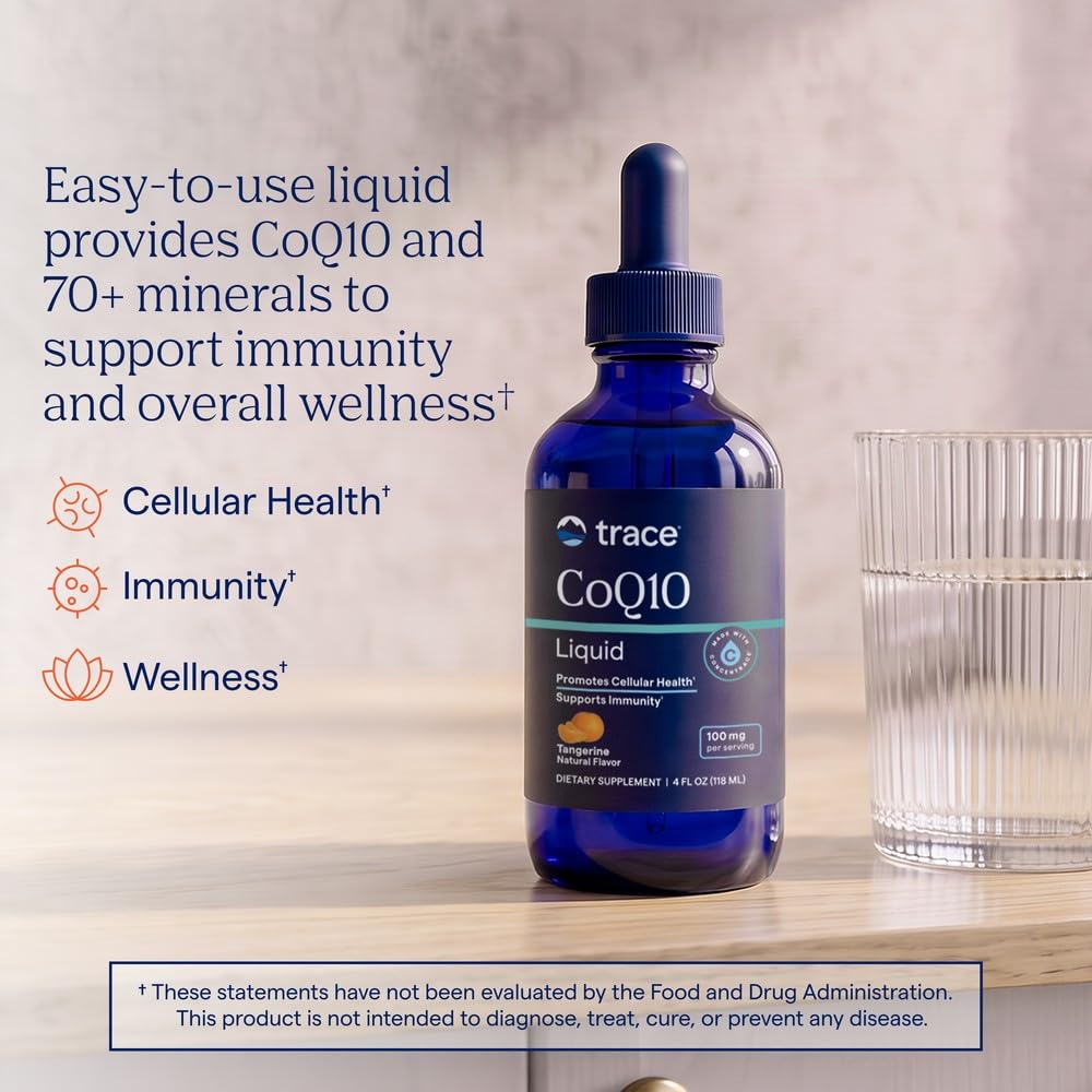 Trace Minerals Liquid CoQ10 Supplement, 4 oz — Amazon image 2