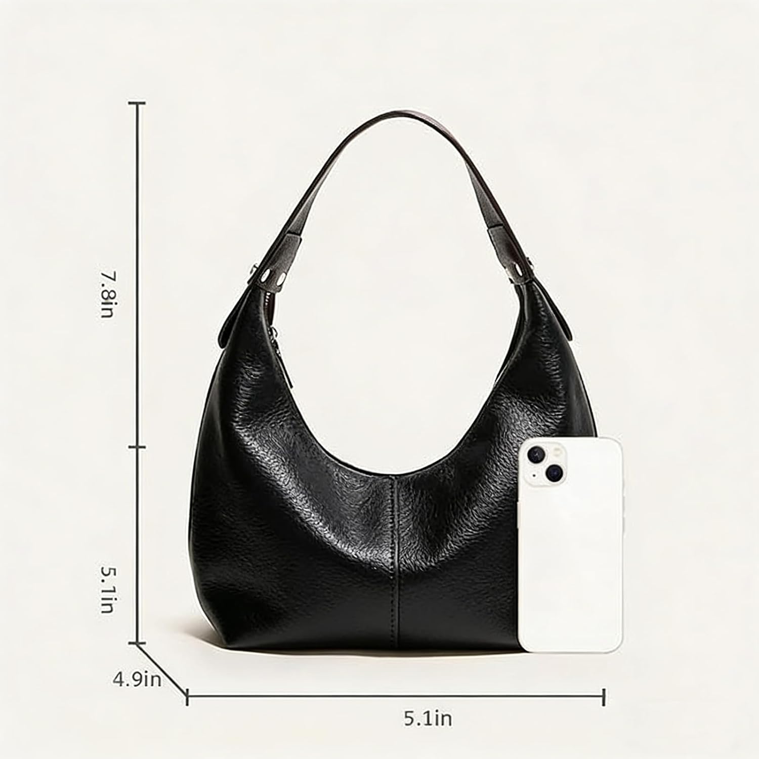 2026 Hobo Handbags, Vegan Leather Shoulder Bags for Women, Clutch Y2K Purse Handbags Tote Bag | Vegan Leather, Y2K Purse