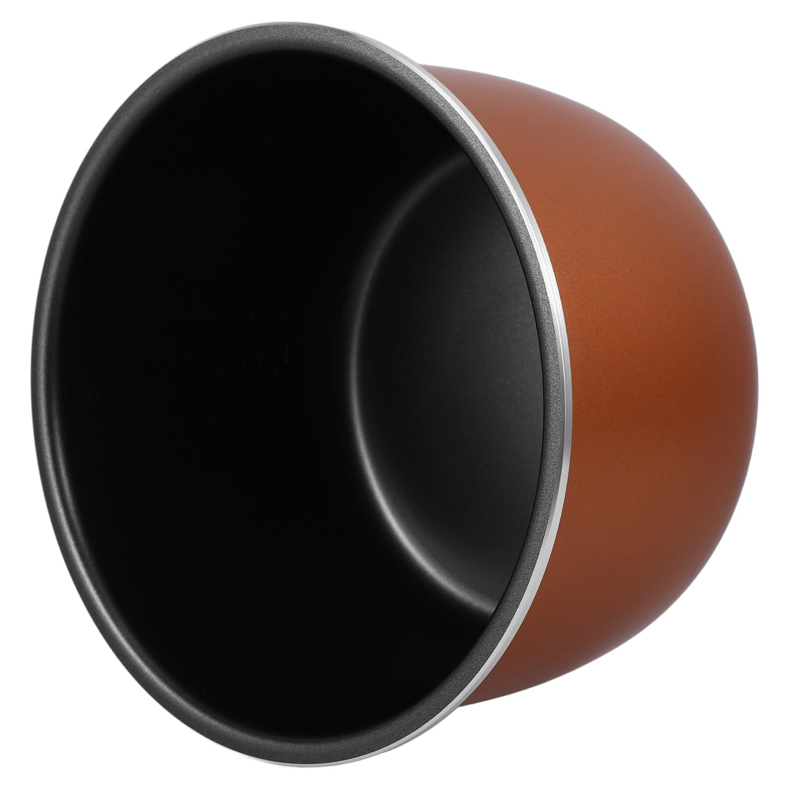 Zerodeko Pentola 4l per Cuociriso in Lega di Alluminio Interna Design Alta capacità Antiaderente Design Alta capacità, Compatibile Pentole Elettriche da Cucina