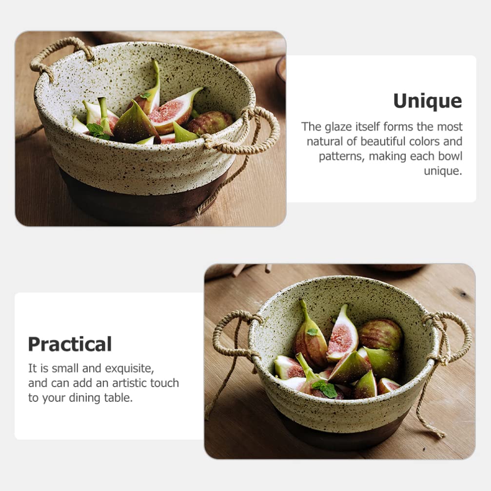 Zerodeko Bol Japonais Bol à Soupe Pratique Réutilisable pour Dîner Salades Facile à Nettoyer