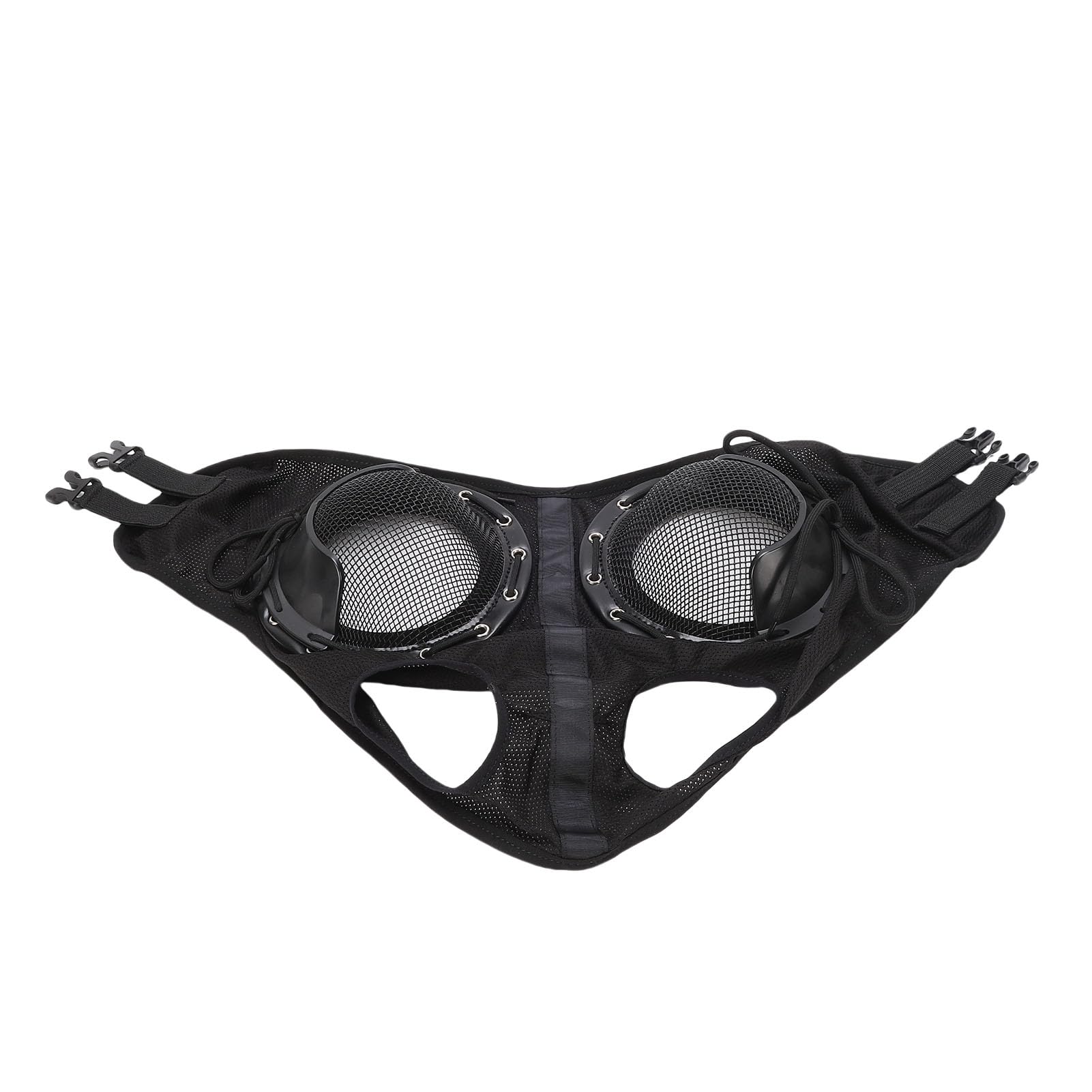 Cubierta para Ojos de Caballo, Resistente al Viento, a Prueba de, Red Protectora, Gafas para Carreras de Caballos, Gafas Ajustables para Carreras, Entrenamiento, Actividades