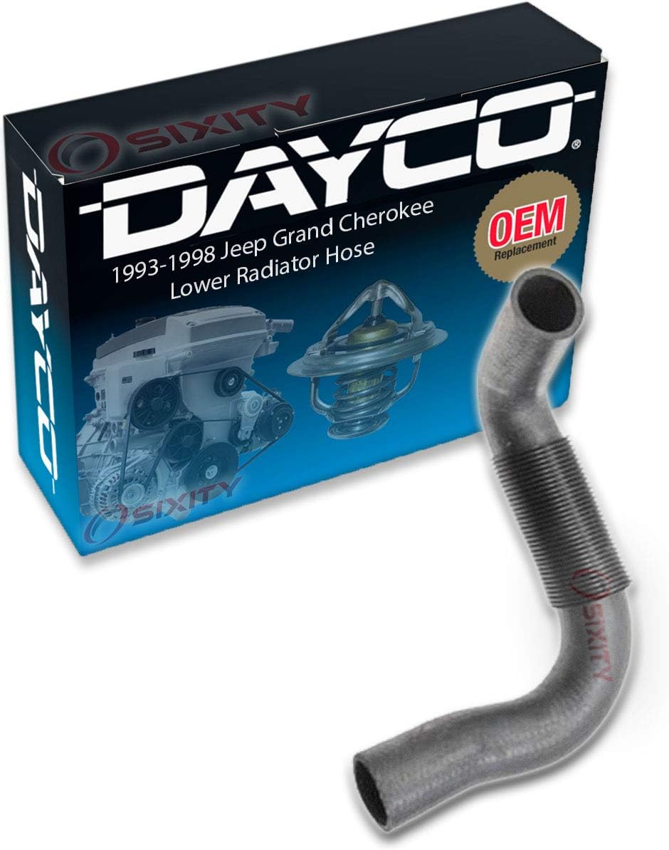 Dayco Lower Radiator Coolant Hose for Jeep Grand Cherokee 5.2L/5.9L V8 (1993–1998)