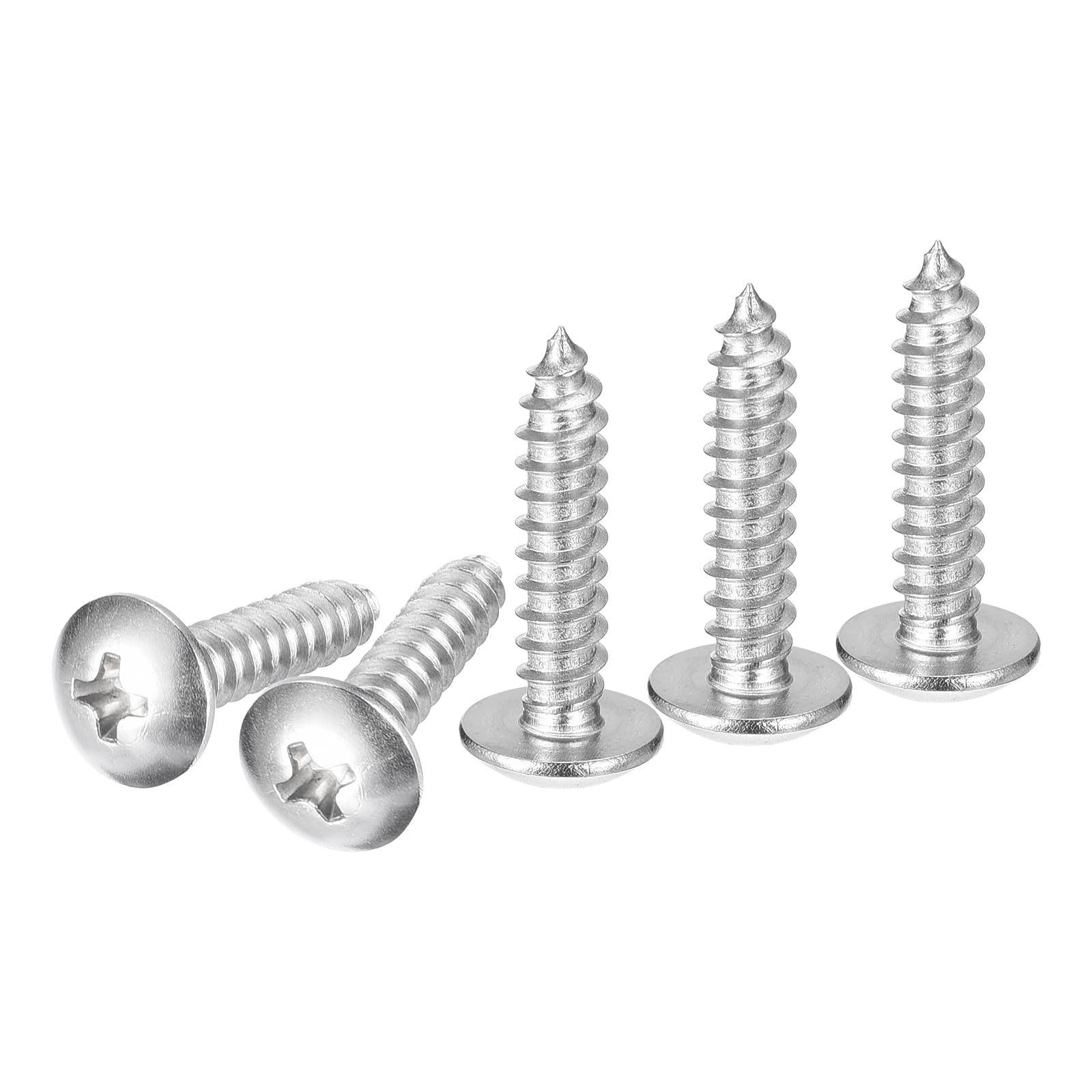 DTGN #8x3/4 Sheet Metal Screws, 100 Pack, for Wood Furniture
