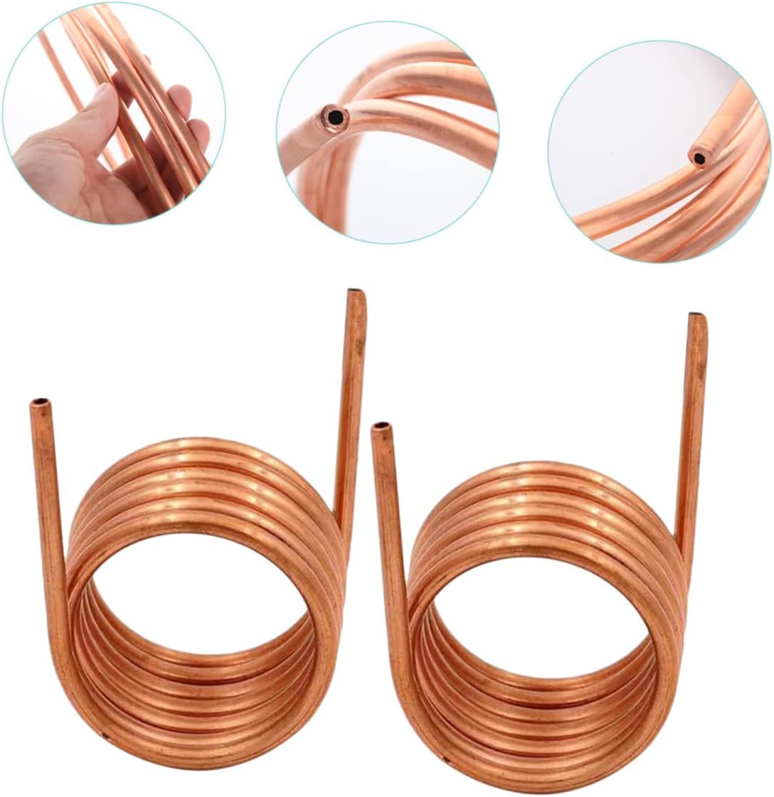 3sets Soft Refrigerator Tube Tubing Coil for Freezer Easy to Bend 2pcs*3