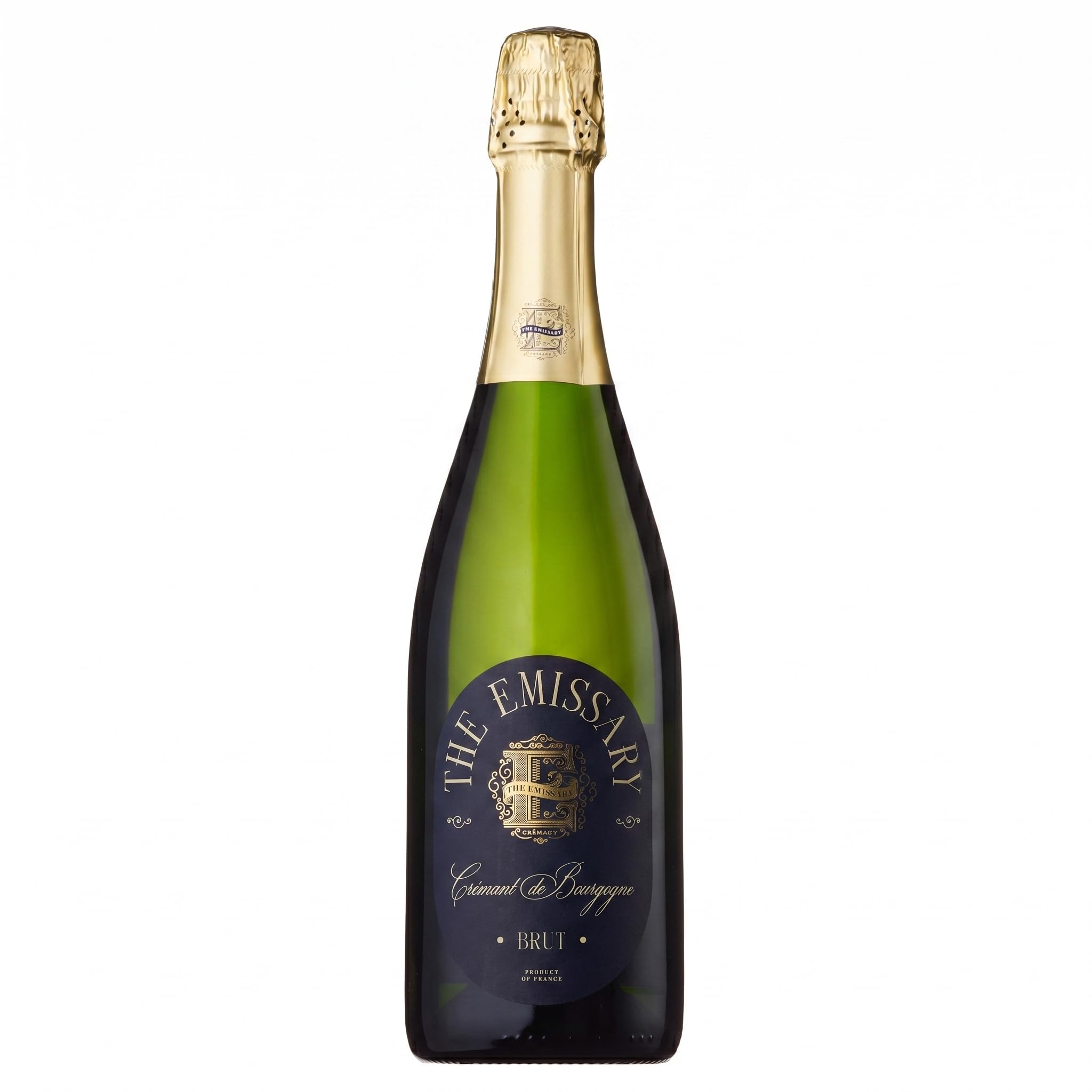 The Emissary Crémant de Bourgogne Brut | 75cl | Traditional Method | Burgundy, France | 60% Aligoté, 30% Pinot Noir, 10% Chardonnay | Fine Mousse | Aperitif Sparkling Wine