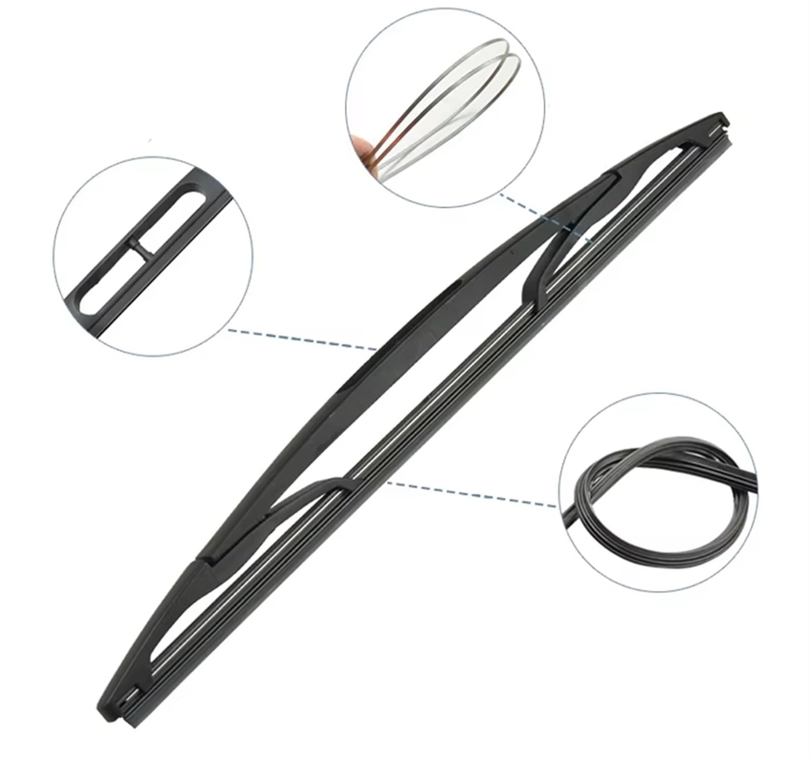 tergicristalli per Auto Compatibile con C&evrolet per Sonic per Aveo 2012 2013 2014 2015-2022 26"+15"+11" Spazzole Tergicristallo per Parabrezza Anteriore E Posteriore