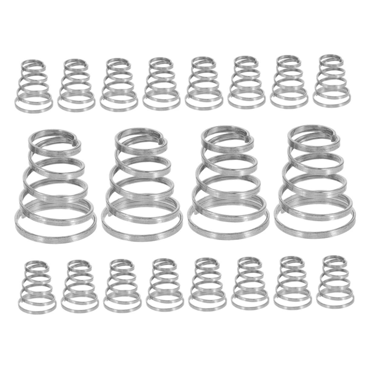 Totority Bike Wheel Skewer Spring Stainless Steel Quick Release Bolt 20pcs Bikes