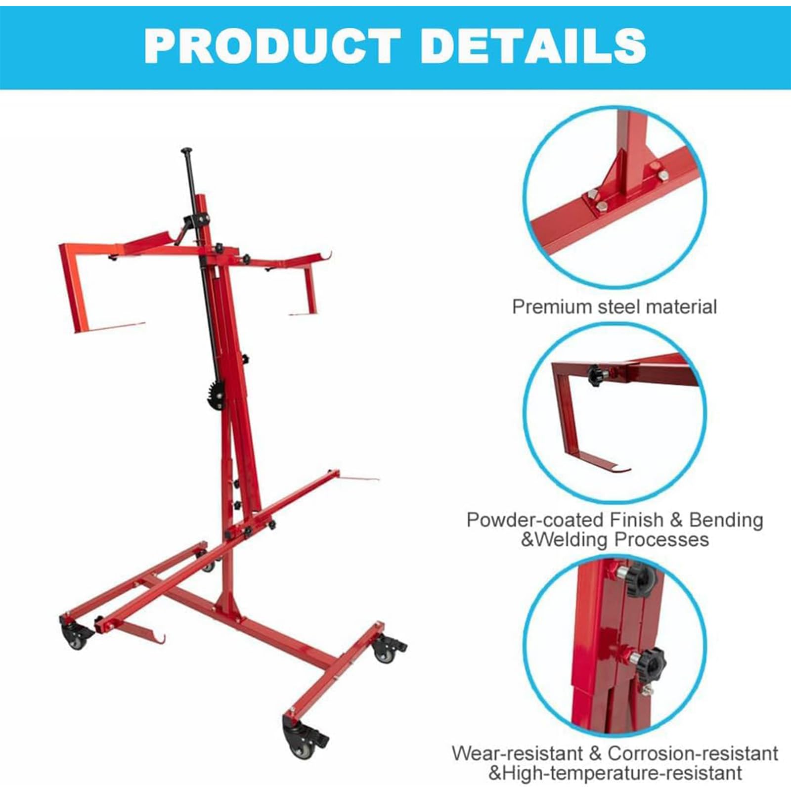 Supporto Per Vernice Spray Ad Angolo Regolabile Rimovibile, Può Ruotare Di 90 °, Supporto Portatile Per La Riparazione Del Paraurti, Supporto Regolabile Per Vernice Spray Per Carrozzeria Con Ruote