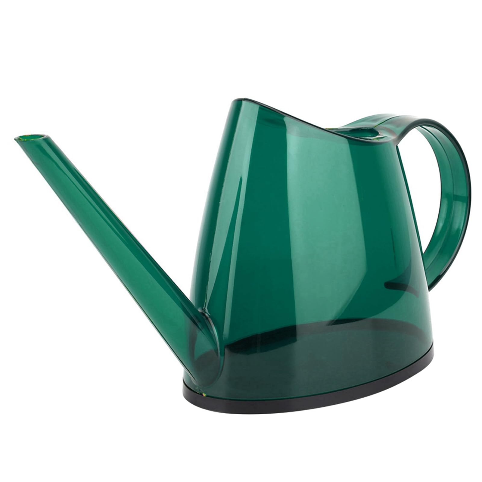 Dioche Houseplant Watering Can Fashionable Candy-Colored Garden Flower Sprayer - Long Spout Watering Can 1.2L, Lightweight and Transparent Design for Easy Water (Green)
