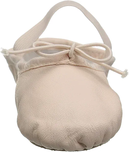 Bloch Dance Girl's Dansoft Full Sole Leather Ballet Slipper/Shoe, Theatrical Pink, 13.5 X-Wide Little Kid