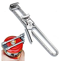 zengxiaoyun® Master Jar & Bottle Opener, Adjustable Multifunctional Stainless Steel Can Opener Jar Lid Gripper, Manual,Kitchen Accessories