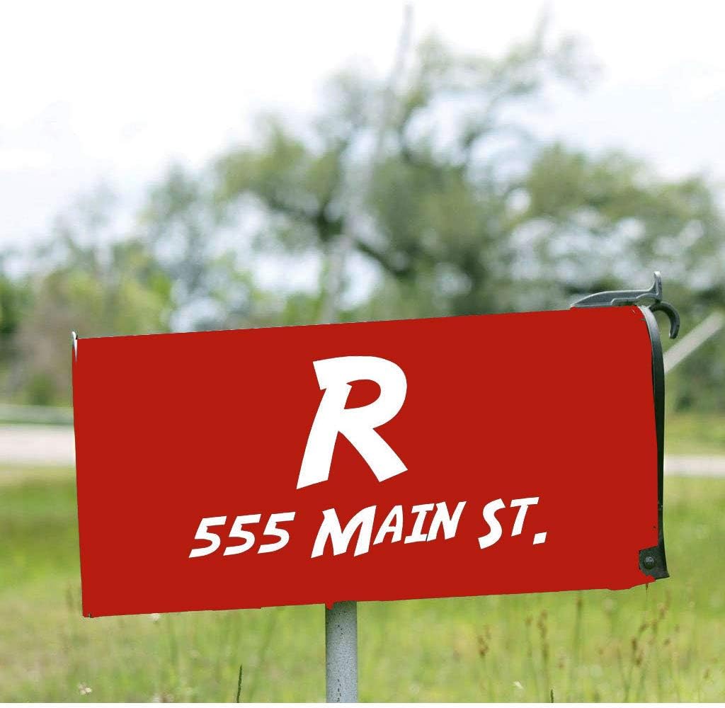 VictoryStore Outdoor Mailbox Cover - Custom Magnetic Mailbox Cover (Fire)