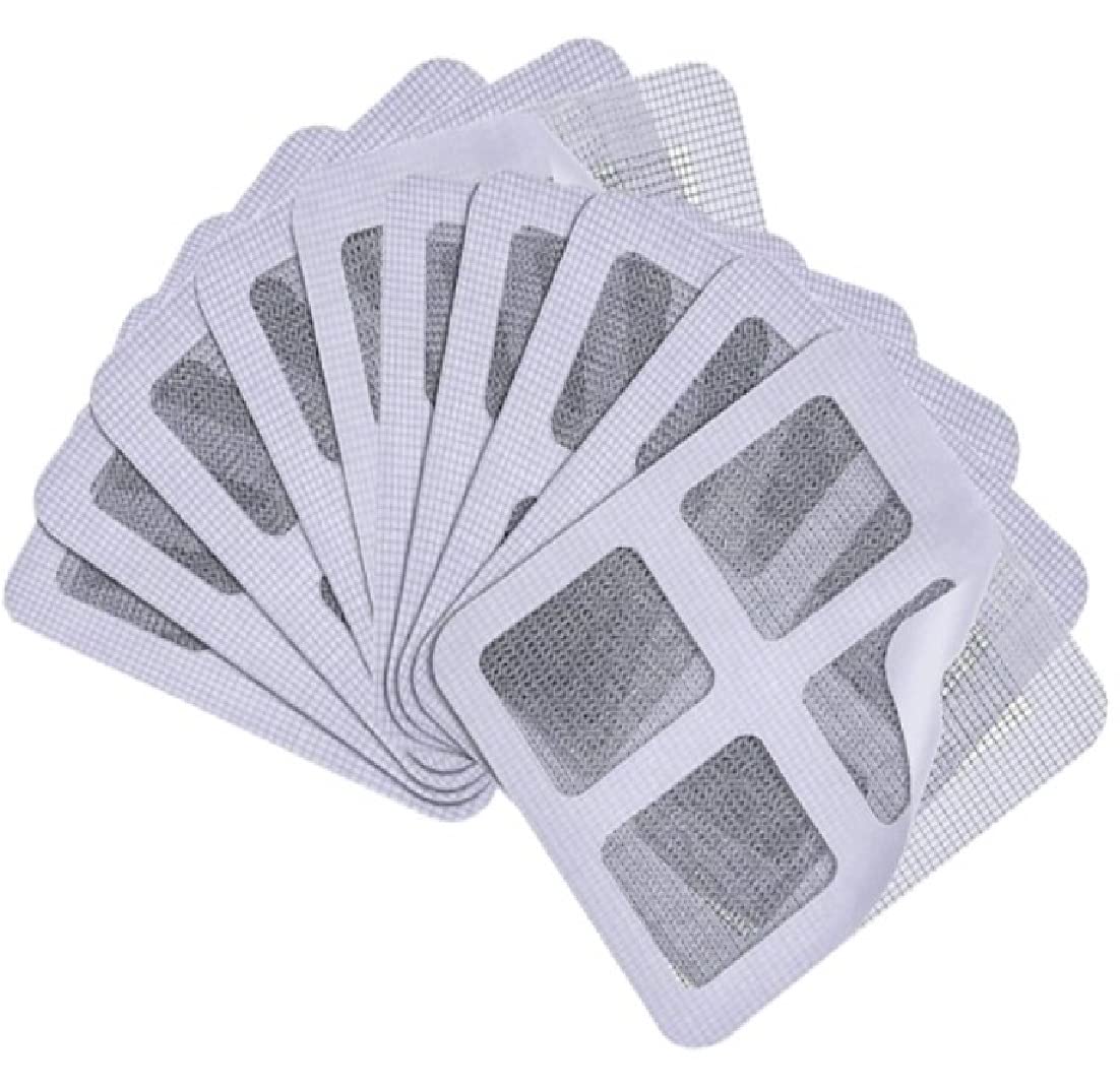 BHOOLU&GOOLU Self Adhesive 10 PCS Anti Mosquito Fly Bug Insect Repair Screen (Size 10 x 10 cm) (B09HNQH9RR) Amazon Price History, Amazon Price Tracker