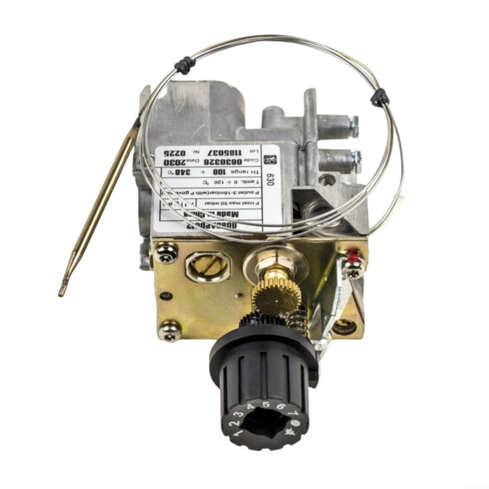 Válvula de gas Eurosit SIT 630 para 098237-08 0630545, compatible con ASTRIA N'Glow & Superior, 12 PSI de regulación de presión para chimenea de propano/gas natural