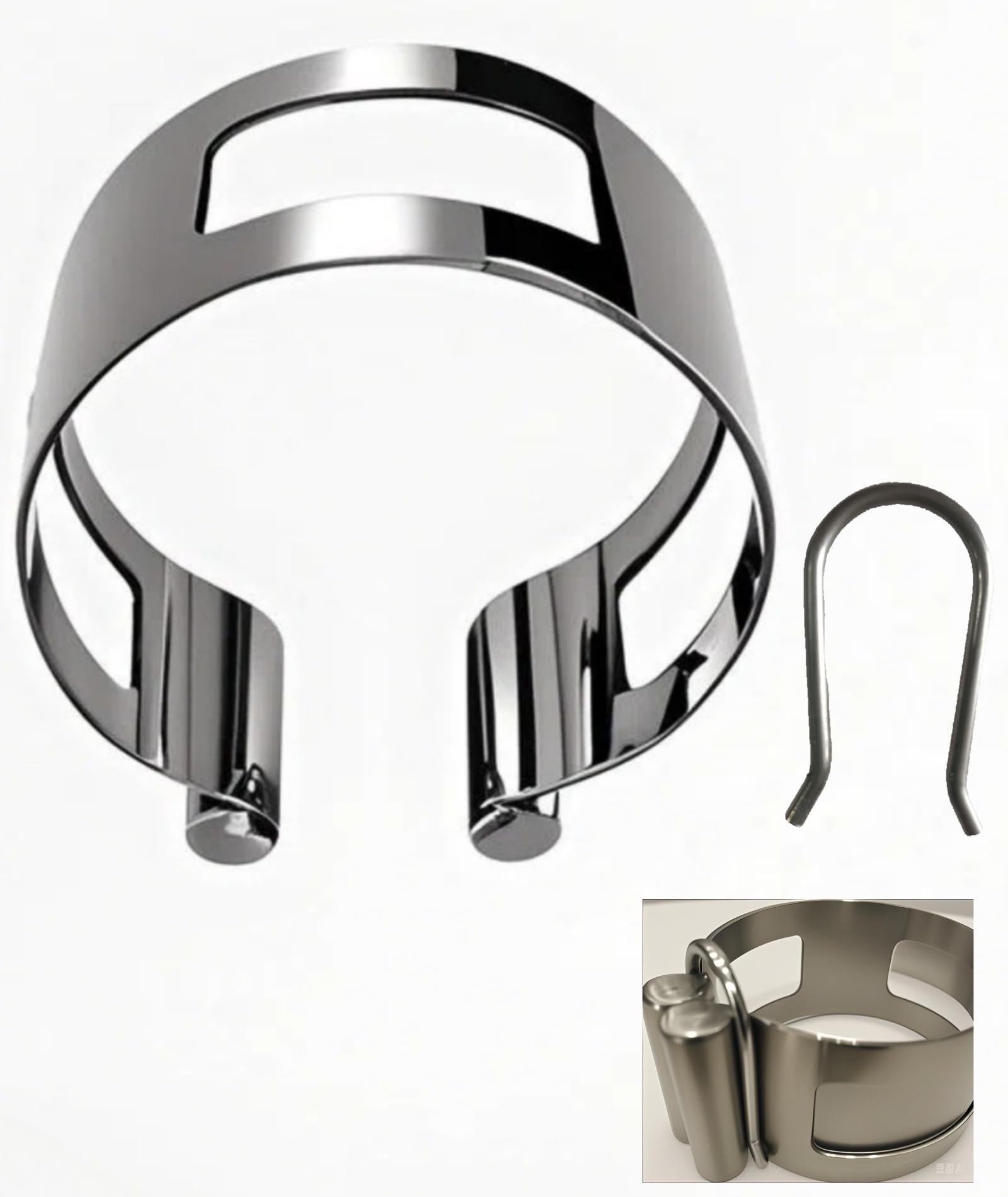 3inch Stainless Steel Exhaust Clamp welding clamps pipe clamp welding tools positioner and Exhaust Pipe Repair (3)