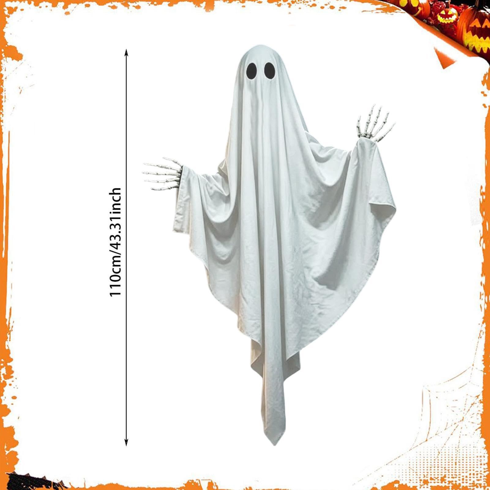 Generico Decorazione Halloween Decorazione per Esterni Spettrale Luminosa