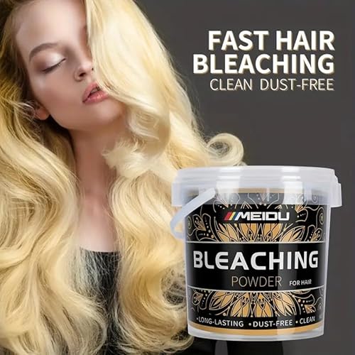 image for Lazibudgha Hair Bleach 500g,Large Capacity Salon Grade Bleach for Hair