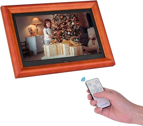 YJF-SMXK Digitaler Bilderrahmen 7-Zoll-IPS-Display 800 480 16 Hohe
AuflAsung mit Video Player Automatischer EINAus-Timer mit Fernbedienung
Elektronische Bilderrahmen Holz : Digitale Bilderrahmen YJF-SMXK Digitaler Bilderrahmen 7-Zoll-IPS-Display 800 480 16 Hohe
AuflAsung mit Video Player Automatischer EINAus-Timer mit Fernbedienung
Elektronische Bilderrahmen Holz : Digitale Bilderrahmen