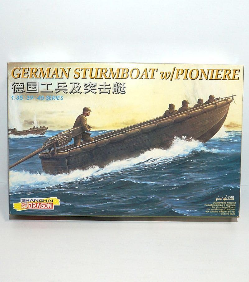Amazon.co.jp: ドラゴン 1/35 ドイツ 突撃船艇 w/突撃工兵 6108 WWⅡ