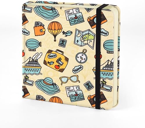 Miniatura 39 de Mifuner Cuadernos Mini de 5x5, 80gsm, Páginas en Blanco, Cuadernos de Bocetos, Diario de Viajes, Cuaderno de Bolsillo, Tapa Dura, Cuaderno