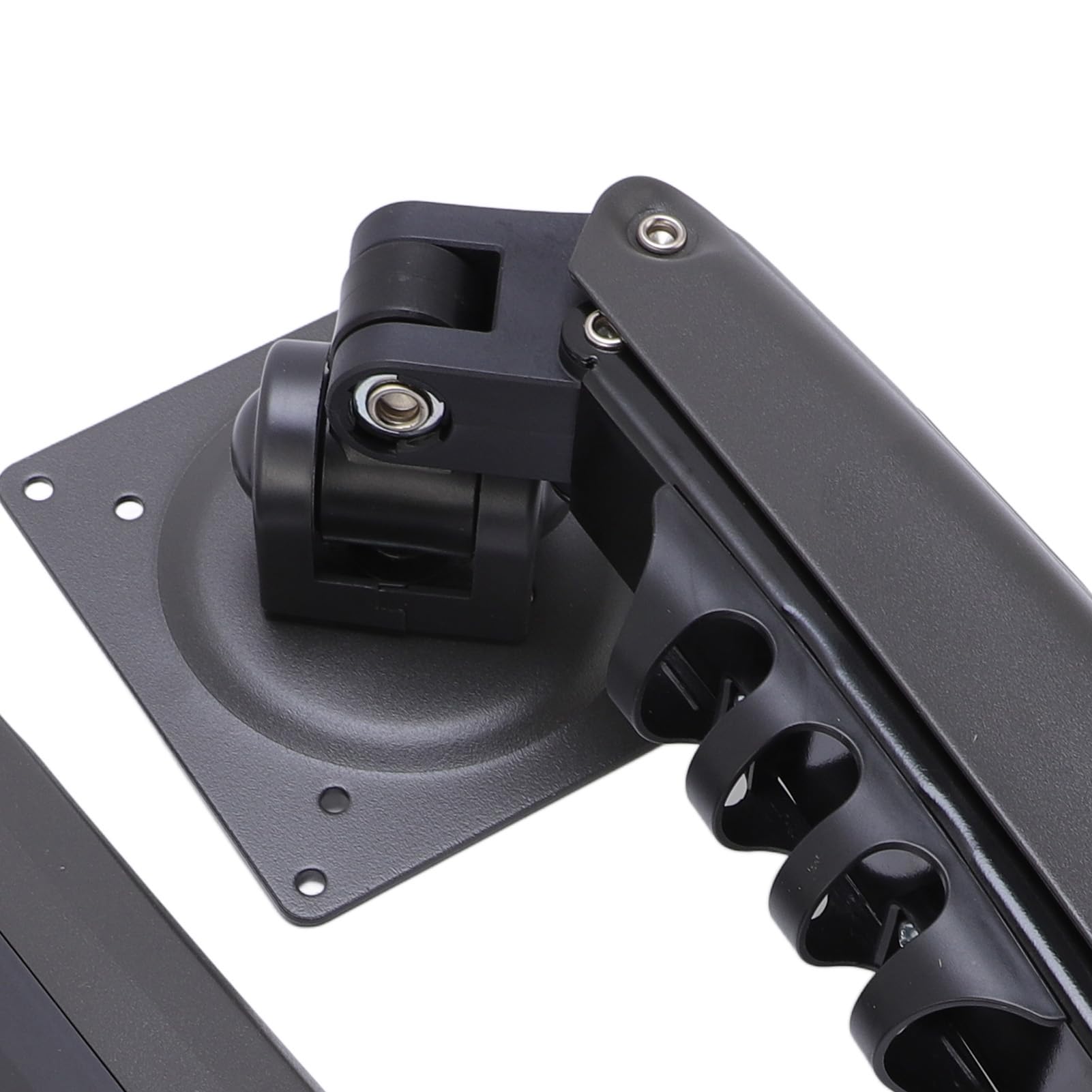 Jiawu Supporto Versatile per Schermo Computer Regolabile per Schermi da 17-30", Angoli di Visione Migliorati per Professionisti e Giocatori, Struttura Leggera in Alluminio