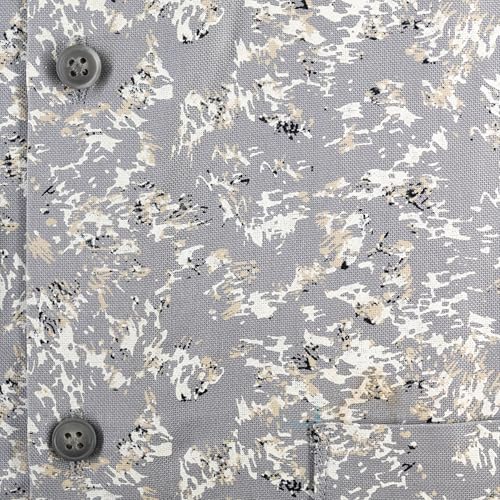 Image of 7-DAYS Men's Premium Formal Printed Shirt - 100% Cotton, Regular Fit, Full Sleeves, with Pocket - Stylish for Special Occasions.