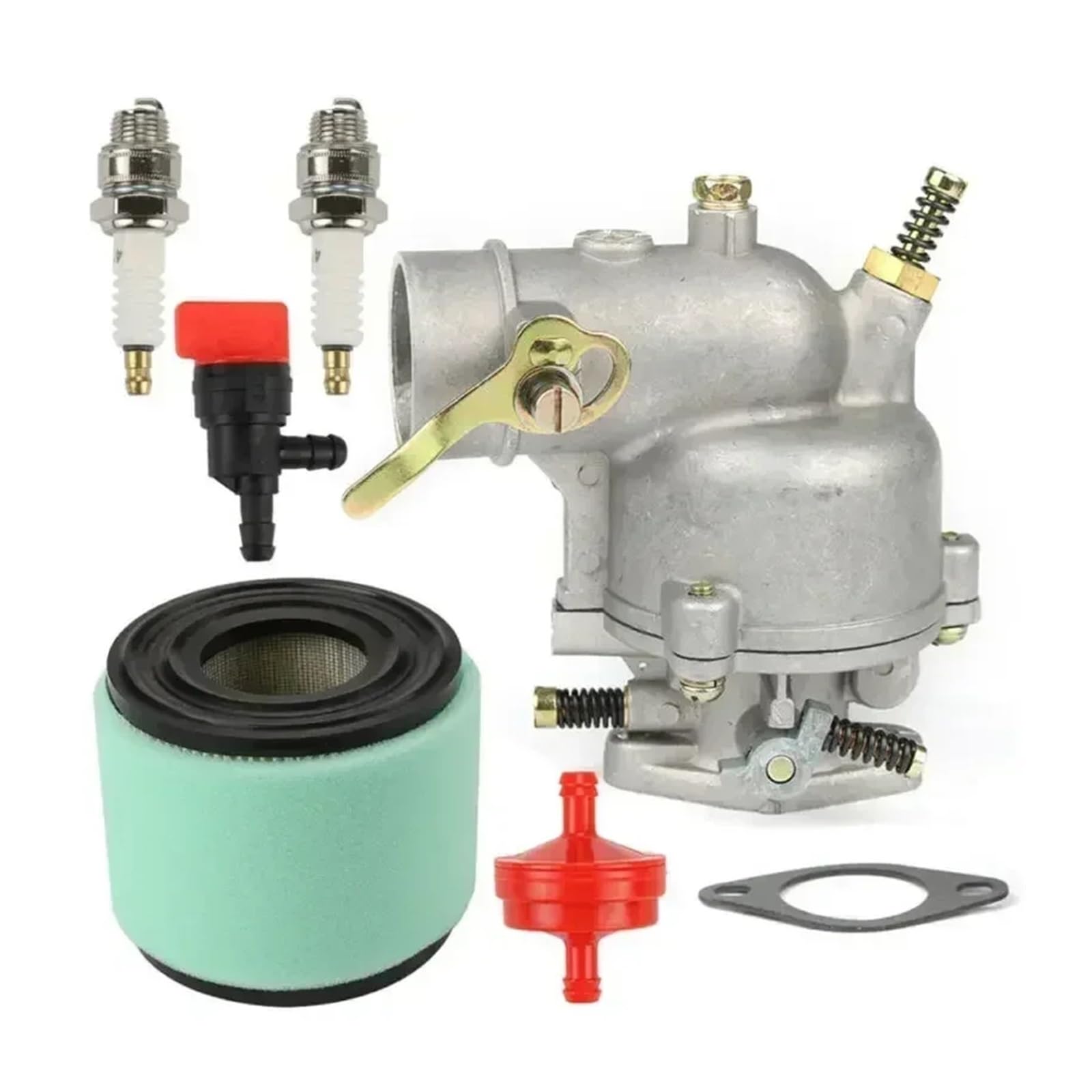 Filtro de Aire del carburador for B&S 390323 398170 394228 7Hp 8Hp 9Hp Piezas de Repuesto para cortacésped