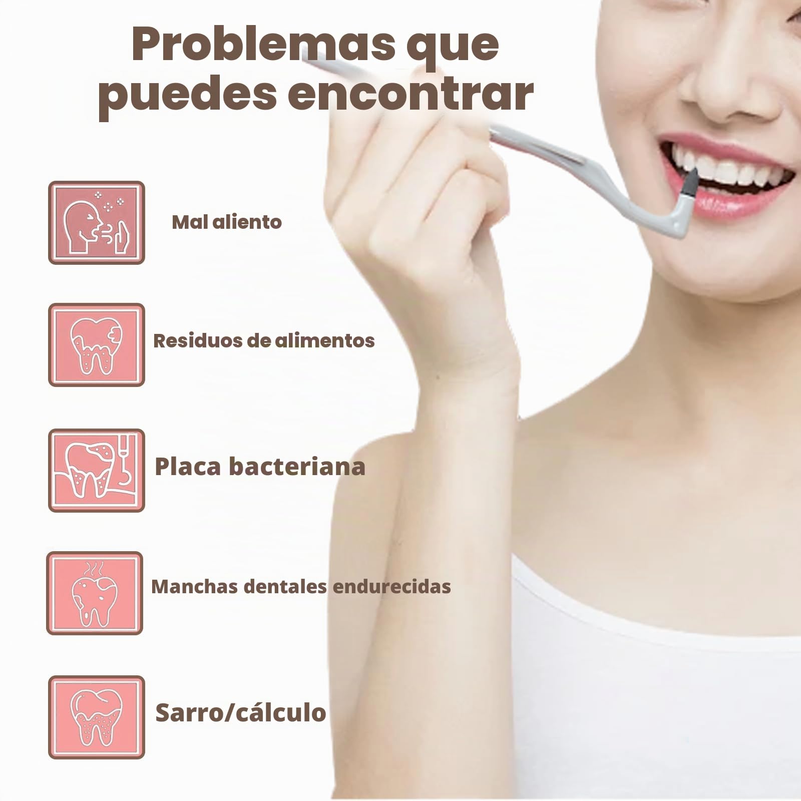 10 Piezas Removedor de Sarro Dental Portátil, Eliminación de Sarro Dientes Manual, Eliminador de Sarro Dental con Mango Largo Limpiador Sarro Dental para Hombres Mujeres Niños y Mascota