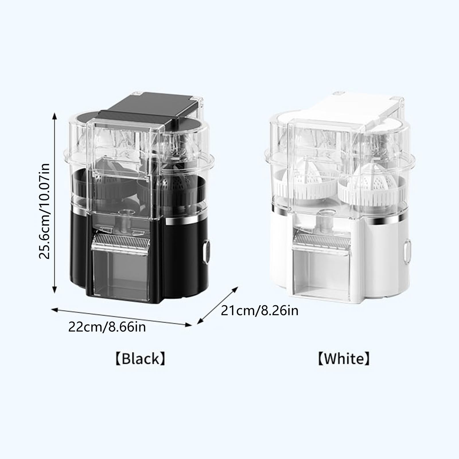 Exprimidor de cítricos automático portátil, doble cabezal recargable para uso doméstico, exprimidor de fiesta