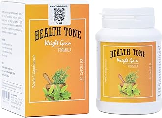Health tone Gima Health Tone Weight Gain Capsules (1 Bottle, 90 Capsules)
