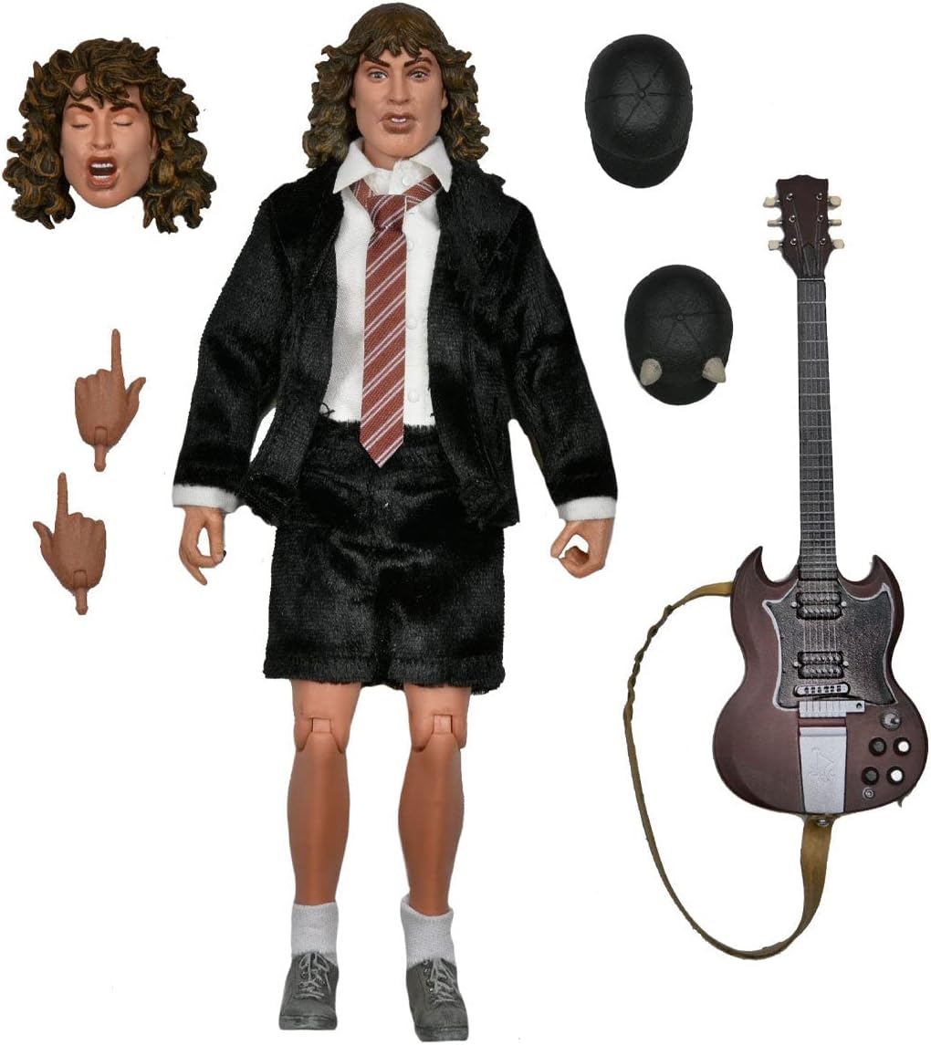 AC/DC 8" CLOTHED FIGUR - ANGUS YOUNG