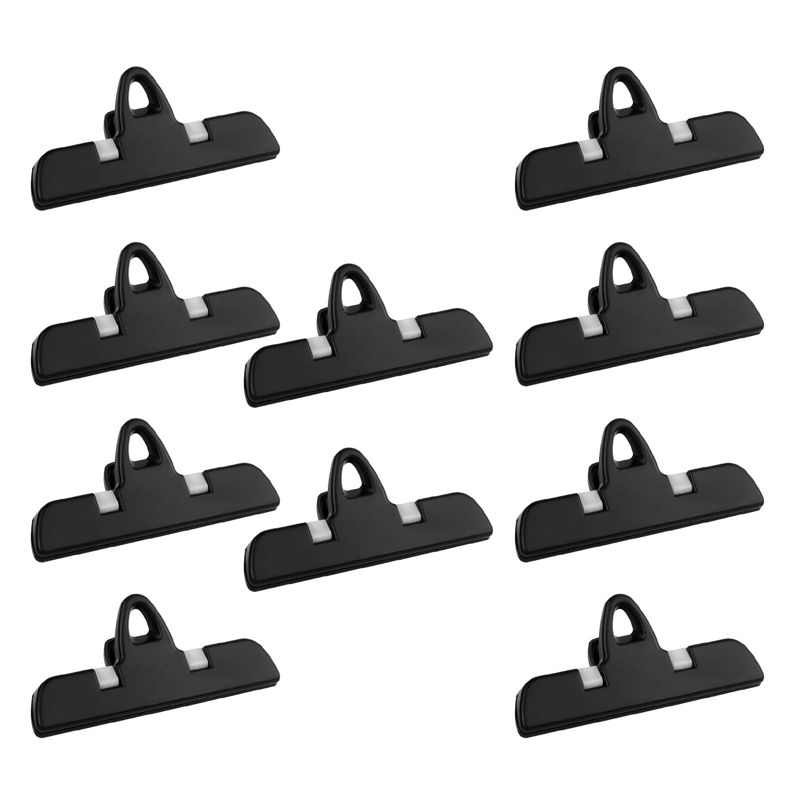 MICFENY 10pcs Snacks Bag Sealing Clip Keep Food Tidying and Waterproof Sturdy for Kitchen or Supplies Use