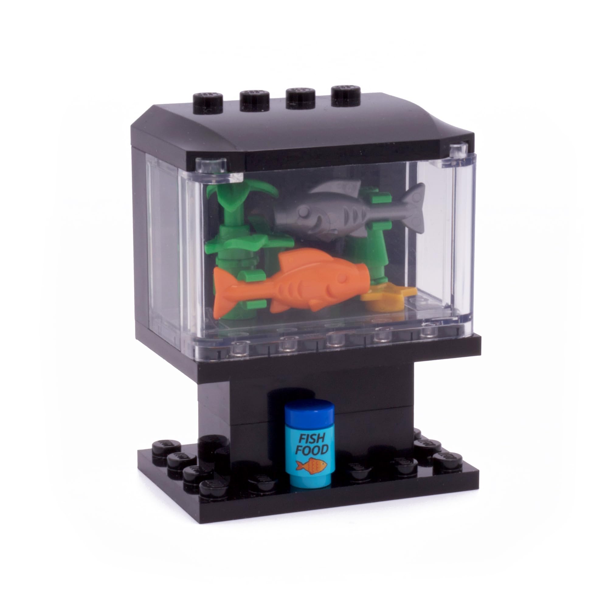 Fish Tank | Instructions Included | Made with Genuine LEGO Bricks