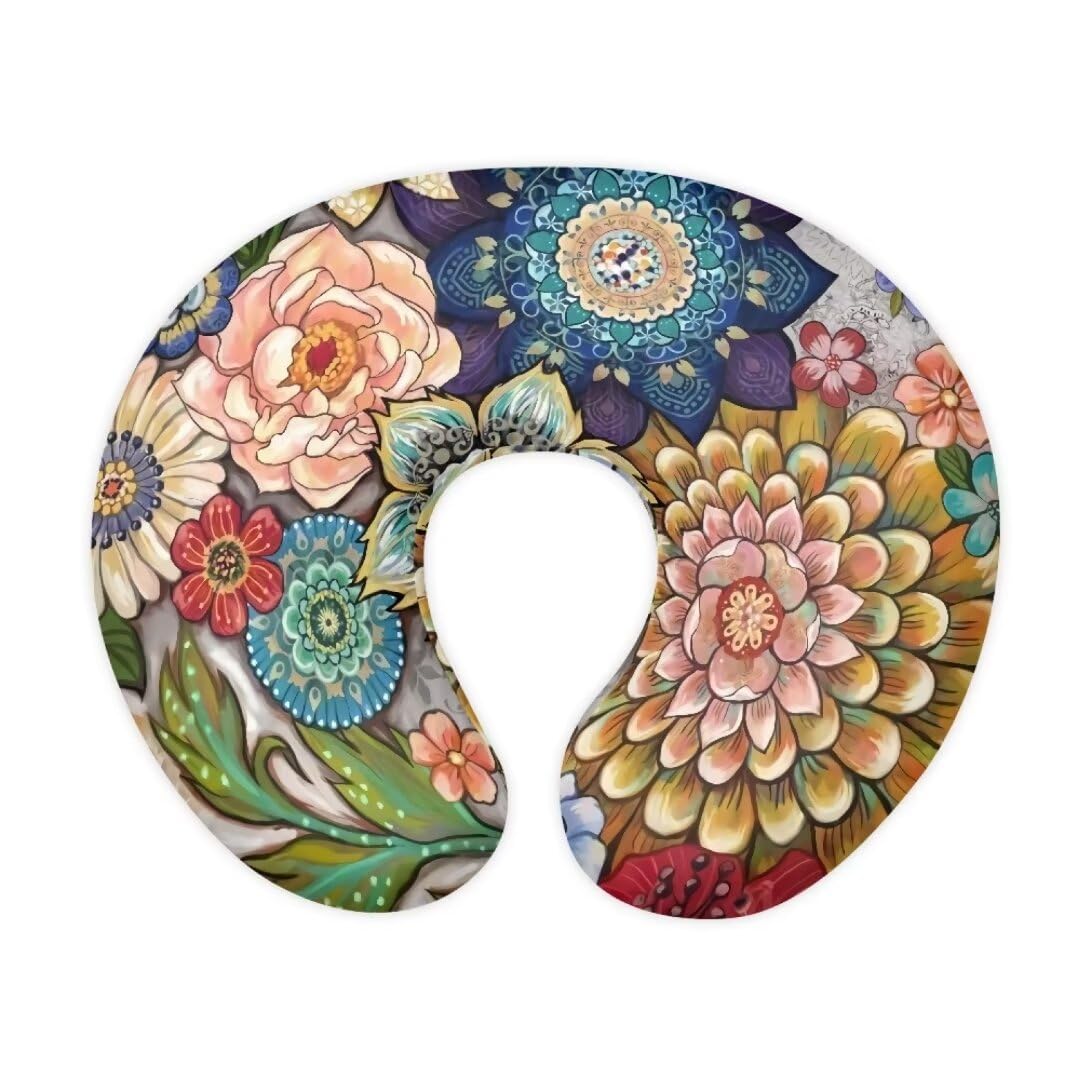 Jeiento Boho Mandala Nursing Pillow Covers Ultra Soft Nursing Pillow Cover Slipcover Premium Quick-Dry Fabric Cover,Fits the Original Support for Breastfeeding