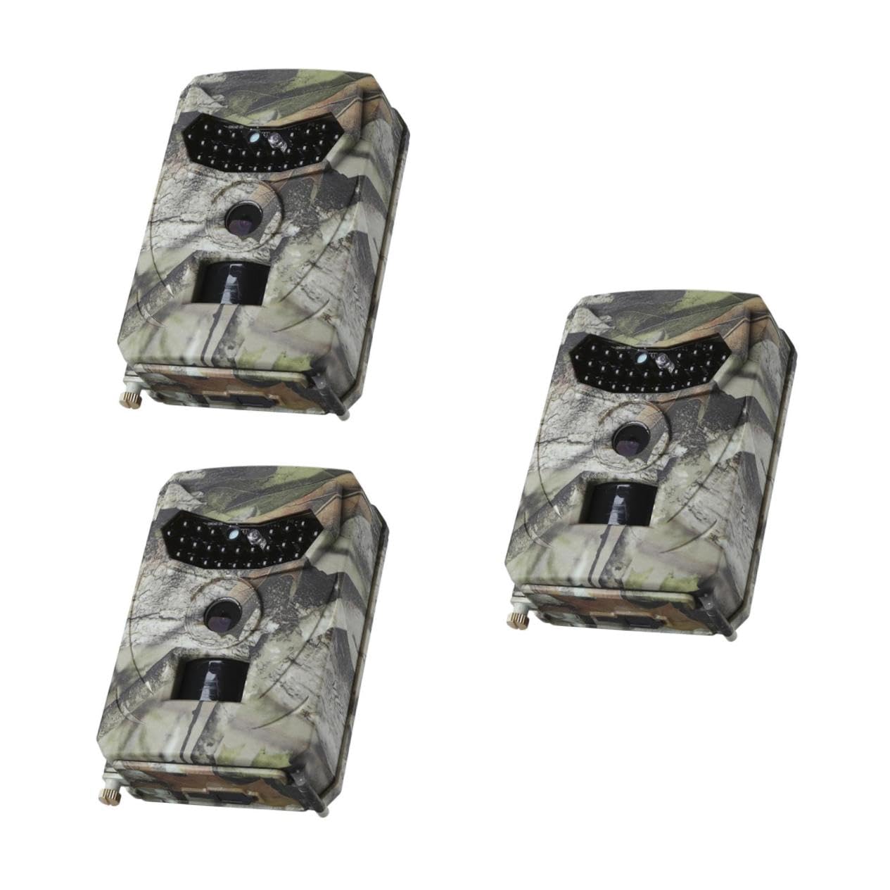 Caméra de chasse fin des piles jetables TOYANDONA lot de 3 rechargeables faune