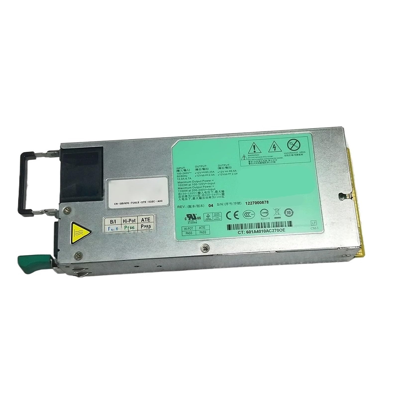 Redundante Server-Netzteile PS-2112-2L PS21122L 1100 W