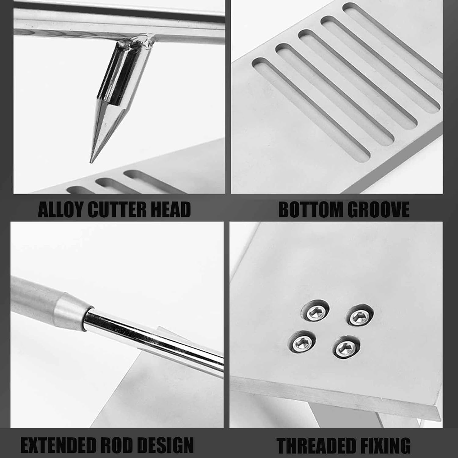 Strumento per aprire ostriche, regolabile, con guanti, clip di fissaggio, supporto stabile, facile da pulire, per casa, cucina, ristorante, buffet